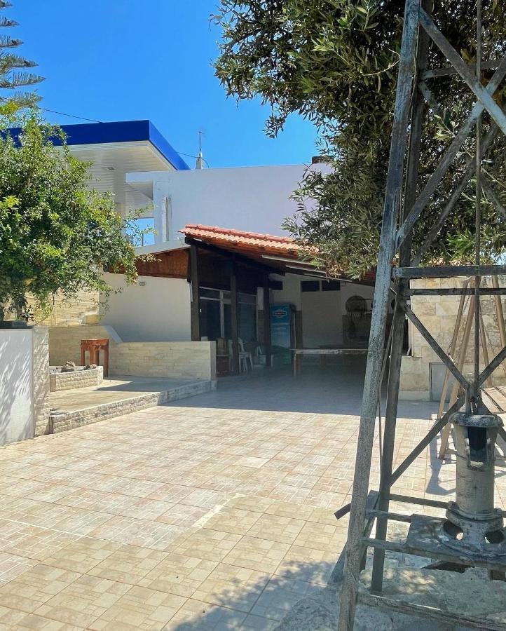 Blue Sky Villa In Crete Epano Vathia Exterior foto