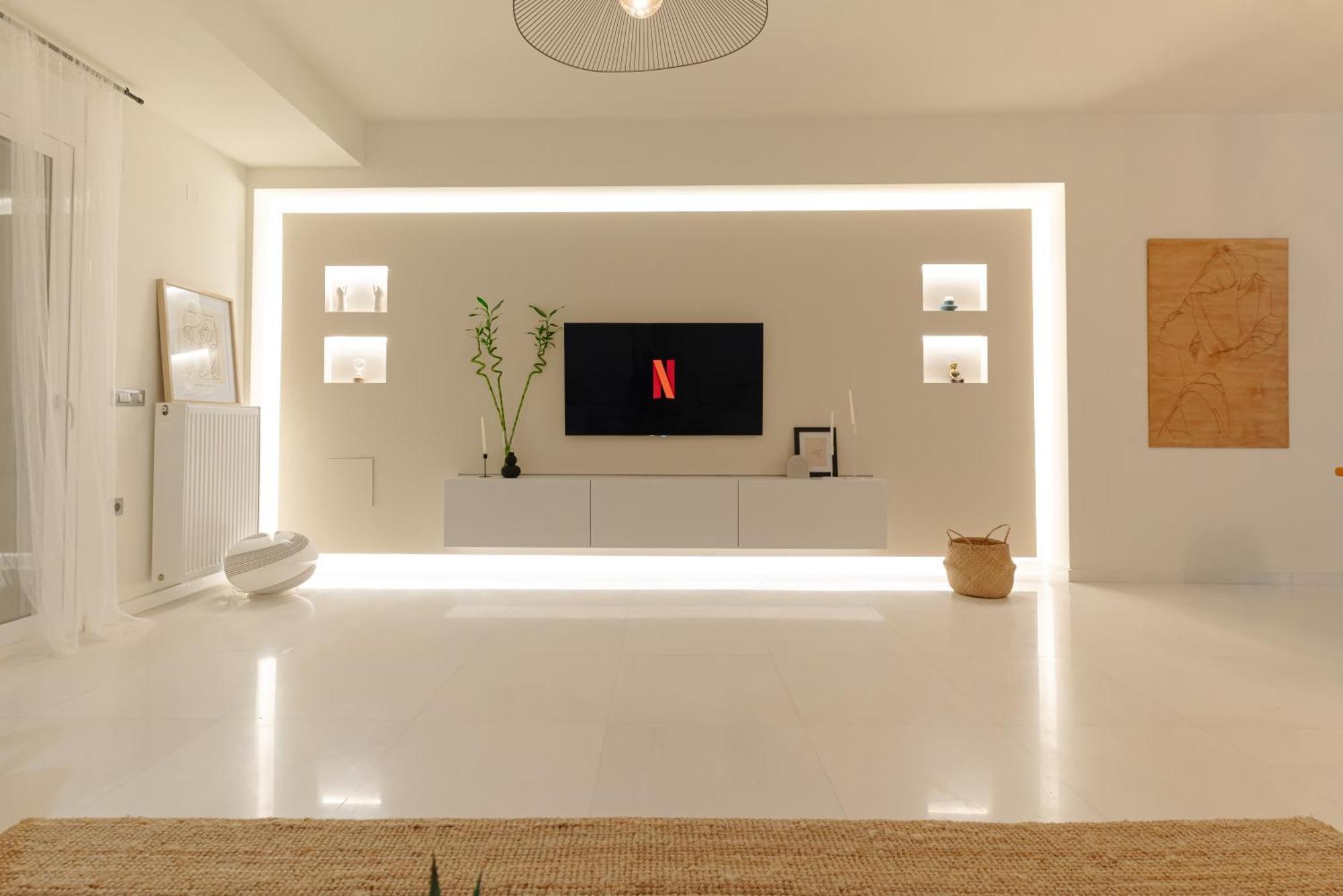 Blue Sky Villa In Crete Epano Vathia Exterior foto